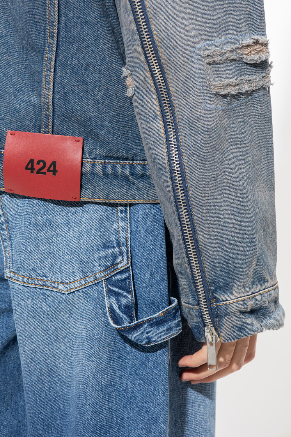 424 2024 denim parka